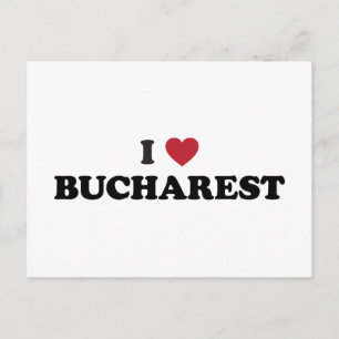 Carte Postale I Coeur Bucarest Roumanie