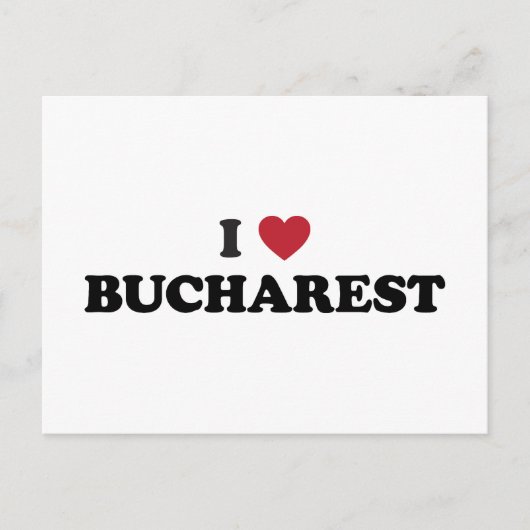 Carte Postale I Coeur Bucarest Roumanie (Devant)