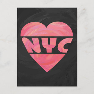 Carte Postale I Coeur NYC