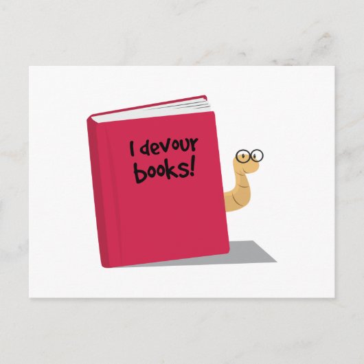 Carte Postale I Devour Books (Devant)