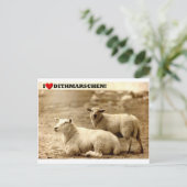 Carte Postale I ♥ Dithmarschen ! (Debout devant)