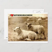 Carte Postale I ♥ Dithmarschen ! (Devant / Derrière)