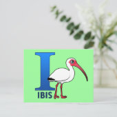Carte Postale I est pour Ibis (Debout devant)