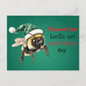 Carte Postale I Heard the Bells on Christmas Day (Devant)