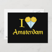 Carte Postale I Heart Amsterdam (Devant / Derrière)