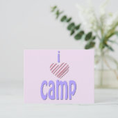 Carte Postale I Heart Camp (Debout devant)