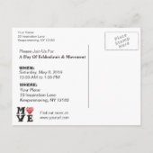 Carte postale I Heart Feldenkrais | Entièrement mo (Dos)