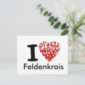 Carte postale I Heart Feldenkrais | Entièrement mo (Debout devant)