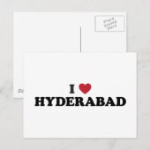 Carte Postale I Heart Hyderabad (Devant / Derrière)