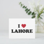 Carte Postale I Heart Lahore Pakistan (Debout devant)