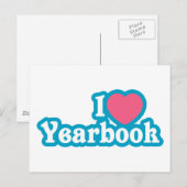 Carte Postale I Heart / Love Yearbook (Devant / Derrière)