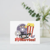 Carte Postale I Heart Movies ! (Debout devant)