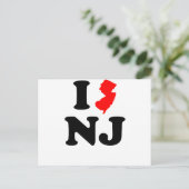 Carte Postale I Heart NJ (Debout devant)