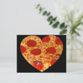 Carte Postale I Heart Pizza (Debout devant)