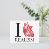 Carte Postale I Heart Realism (Debout devant)