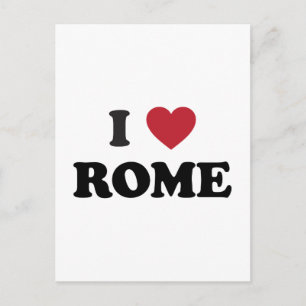Carte Postale I Heart Rome Italie