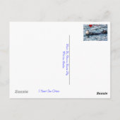 Carte postale I Heart Sea Otters (Dos)