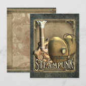 Carte postale I Heart Steampunk (Devant / Derrière)