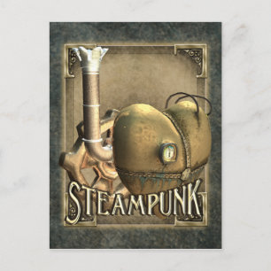 Carte postale I Heart Steampunk