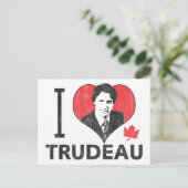Carte Postale I Heart Trudeau (Debout devant)