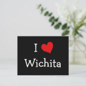 Carte Postale I Heart Wichita (Debout devant)