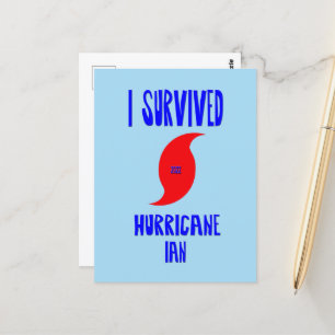 Carte Postale I Hurricane de survie