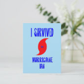 Carte Postale I Hurricane de survie (Debout devant)