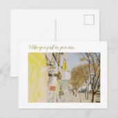Carte Postale I like you just as you are (Devant / Derrière)