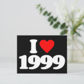 CARTE POSTALE I LOVE 1999 (Debout devant)