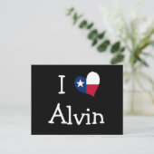 Carte Postale I Love Alvin (Debout devant)
