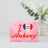 Carte Postale I Love Ankeny, Iowa (Debout devant)