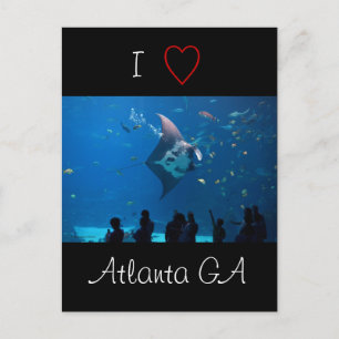 Carte Postale I Love Atlanta