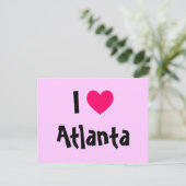 Carte Postale I Love Atlanta (Debout devant)
