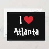 Carte Postale I Love Atlanta (Devant / Derrière)