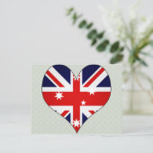 Carte Postale I Love Australia (Debout devant)
