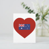 Carte Postale I Love Australia (Debout devant)