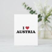 Carte Postale I Love Austria (Debout devant)