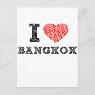 Carte Postale I Love Bangkok