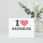 Carte Postale I Love Bangkok (Debout devant)