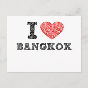 Carte Postale I Love Bangkok