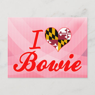 Carte Postale I Love Bowie, Maryland