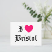 Carte Postale I Love Bristol (Debout devant)