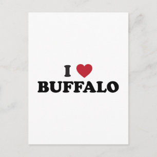 Carte Postale I Love Buffalo
