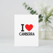 Carte Postale I Love Canberra (Debout devant)