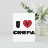 Carte Postale I Love Cinema (Debout devant)