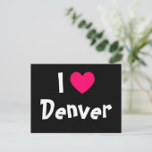 Carte Postale I Love Denver (Debout devant)