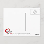 Carte Postale I Love Doxies collage (Dos)