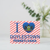 Carte Postale I Love Doylestown, PA (Debout devant)