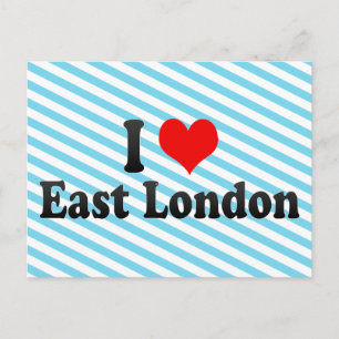 Carte Postale I Love East London, Afrique du Sud
