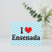 Carte Postale I Love Ensenada, Mexique (Debout devant)